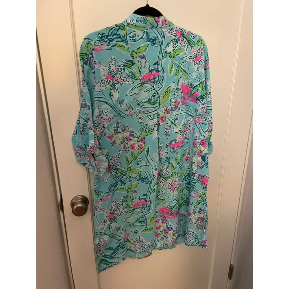 Lilly Pulitzer NWT Lillith Tunic Dress: Sway this Way Size M - Picture 3 of 8